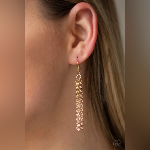 ROAM again turquoise necklace and earrings -paparazzi 32b - Picture 3 of 4